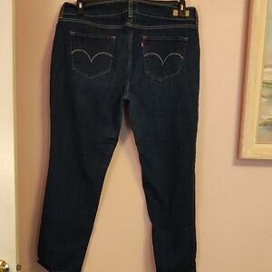 Levi's Blue Straight Leg Jeans